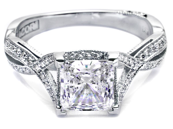 Today the engagement rings with the princess cut diamonds are amongst ...