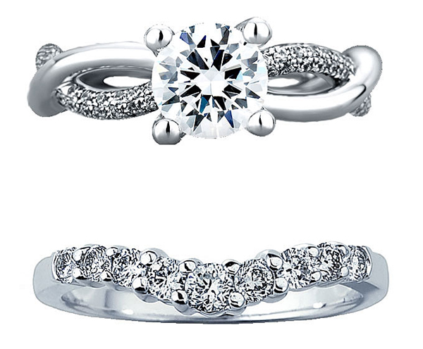 How to Wear the Wedding and Engagement Rings