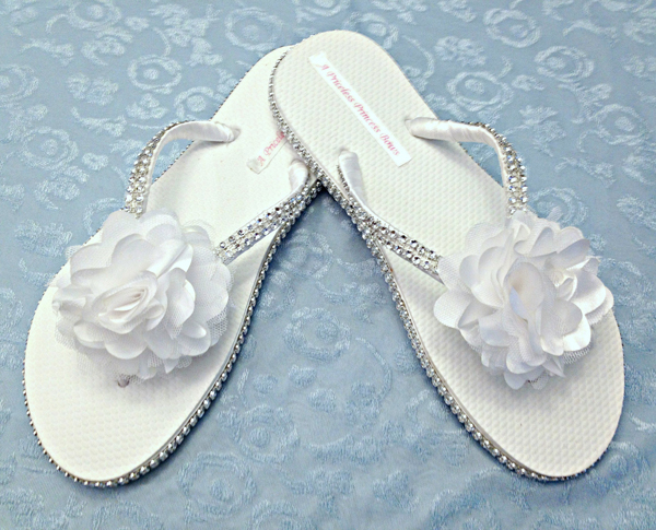 Flip Flops For Beautiful Bride 37