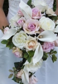 Cala lily wedding bouquet