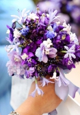 Wedding bouquets with hydrangea