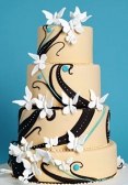 Petal Wedding Cake