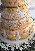 Petal Wedding Cake