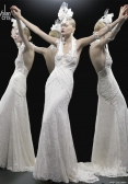 Chic couture wedding dress