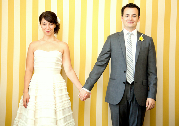 yellow-stripes-wedding
