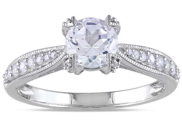 white-sapphire-engagement-rings