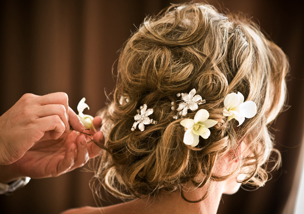 Wedding Hairstyle Flowers