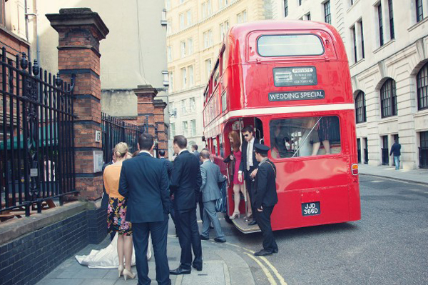 London Routemaster as Wedding Vehicle