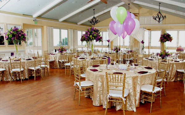 Balloons Wedding Table Centerpiece