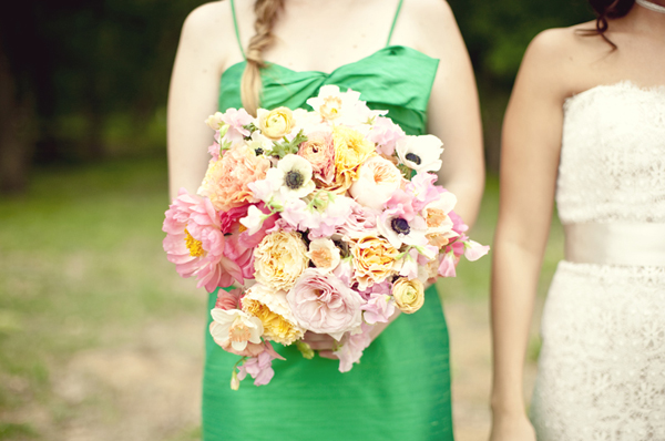English Garden Wedding Bouquet