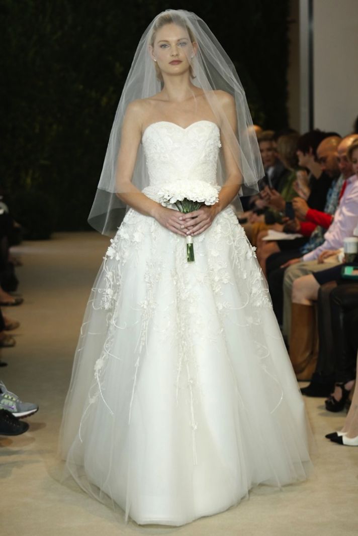 Classy And Chic Carolina Herrera Spring 2014 Wedding Dress Collection ...