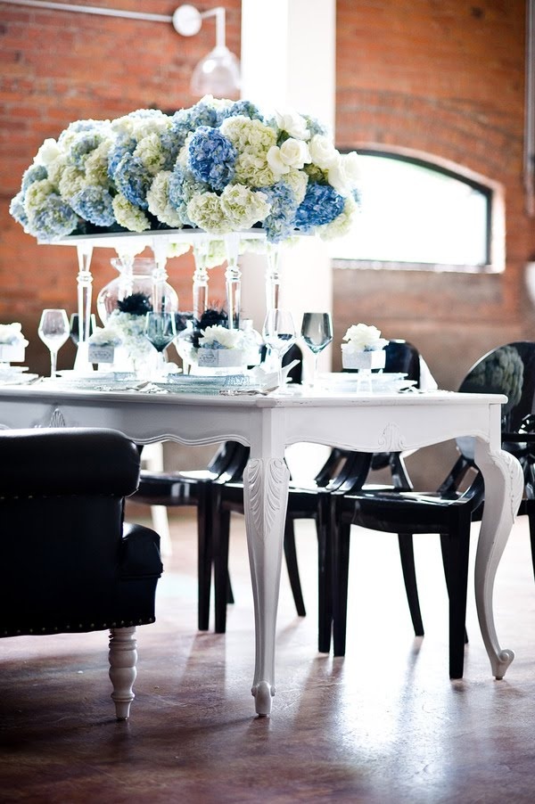 Small wedding dinner table