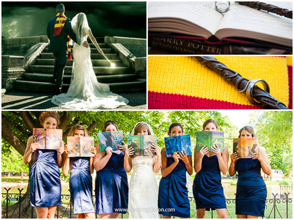 Harry Potter-inspired wedding