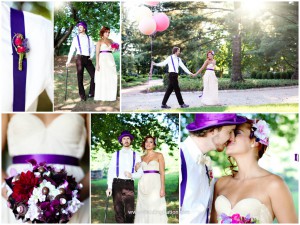 Willy Wonka-inspired wedding