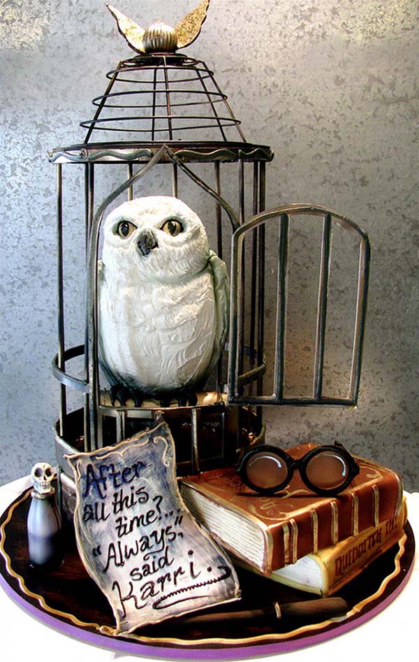 Hedwig wedding cake