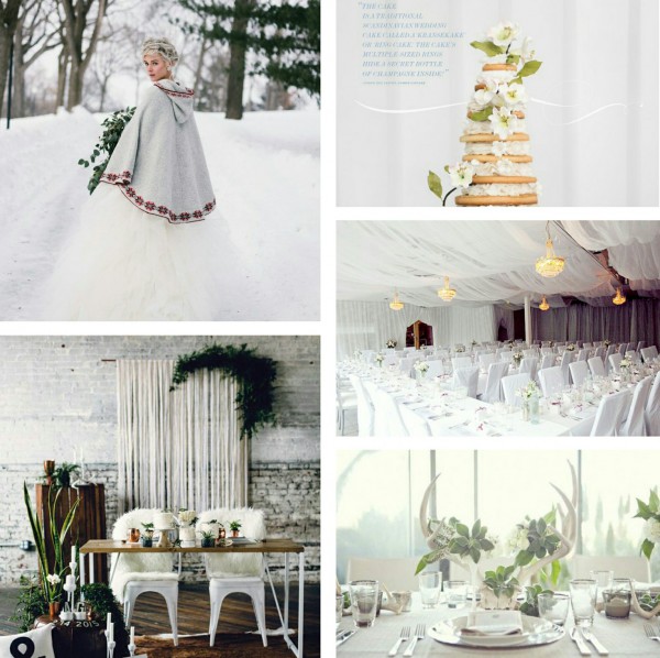 Scandinavian style wedding