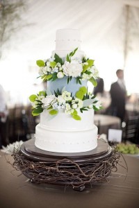 Nest wedding cake stand