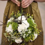 Handbag wedding bouquet