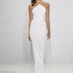 Christian Siriano halter wedding gown