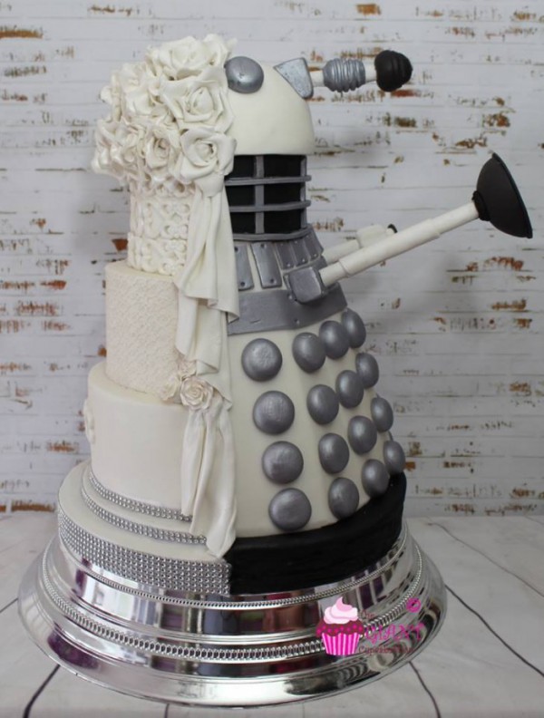 Dalek wedding cake