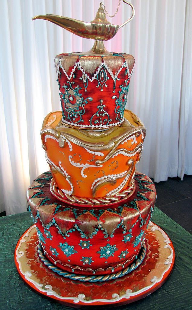 Aladin-inspired cake
