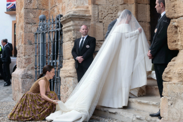 Charlotte Wellesley marries Alejandro Santo Domingo in Spain